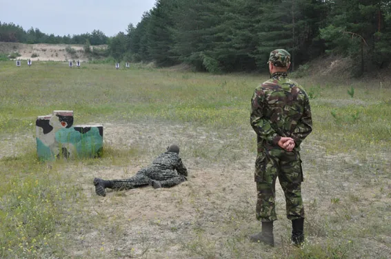 На Полтавщині тривають практичні навчання новоствореного батальйону особливого призначення (Фоторепортаж) — фото 3