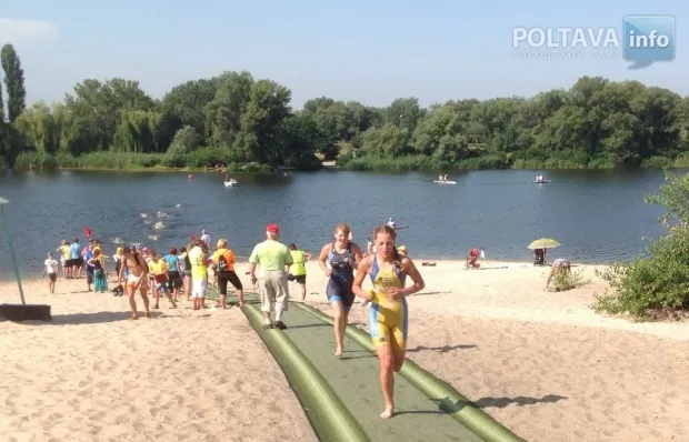 На Полтавщині відбулися чемпіонат України з тріатлону — фото 1