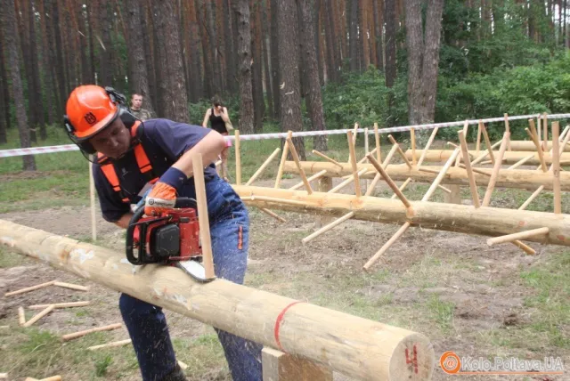 На Полтавщині відбулися обласні змагання вальників лісу (Фоторепортаж) — фото 5