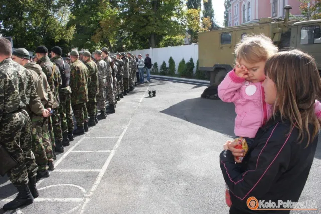 Бійців батальйону «Полтавщина», довкола якого вирував скандал, відправили у зону АТО (Фоторепортаж) — фото 5