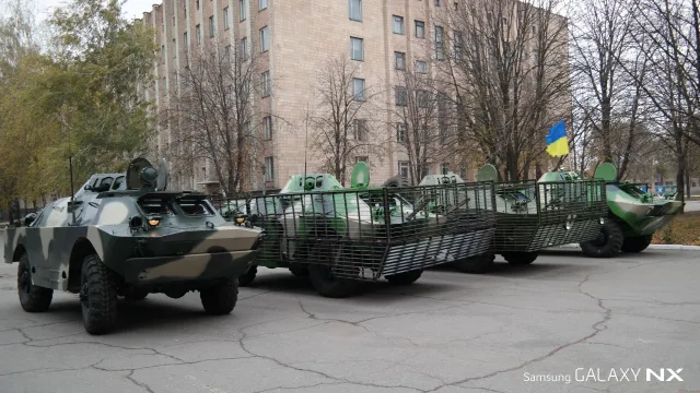 16-й батальйон територіальної оборони отримав чотири бронемашини, відновлені полтавськими підприємцями — фото 1
