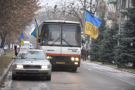 Понад 50 бійців спецбатальйону «Полтава» повернулиcя з зони АТО (Фоторепортаж) + (Відео) — фото 2