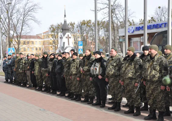 Полтавські правоохоронці повернулися із зони АТО (фоторепортаж) + (відео) — фото 7