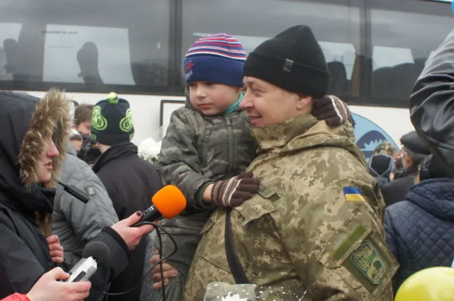 Ще 57 учасників АТО повернулися додому (фото) — фото 2