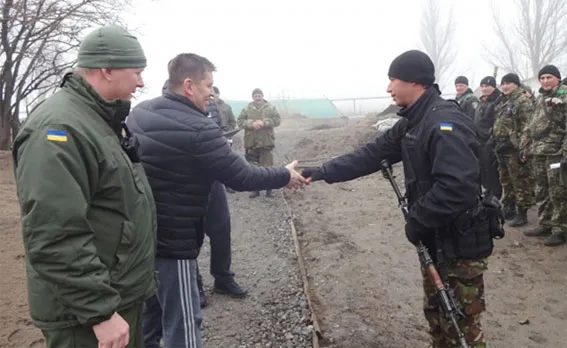 Військовослужбовців у зоні АТО привітали з Днем Національної гвардії України (фото) — фото 3