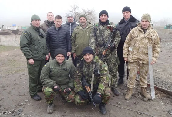 Військовослужбовців у зоні АТО привітали з Днем Національної гвардії України (фото) — фото 4