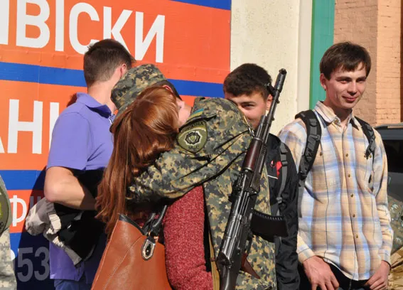 Полтавські правоохоронці повернулися із зони АТО (фоторепортаж) — фото 1