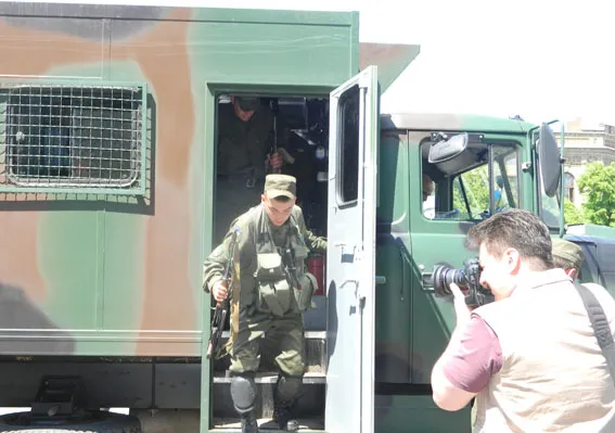 Військова частина 3059 зустріла бійців, які повернулись із зони АТО (фото) — фото 2